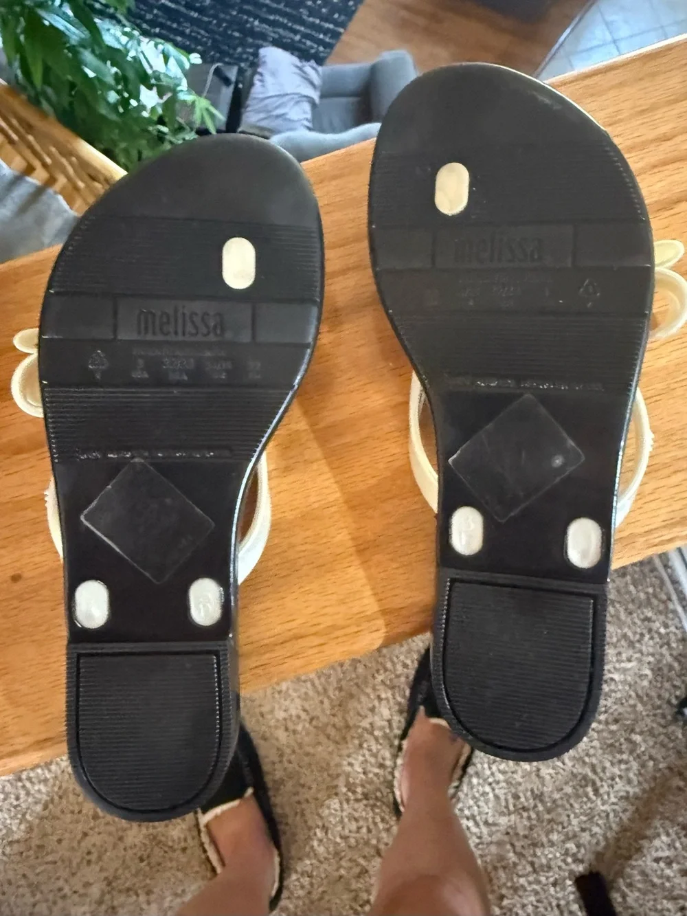 mel Dreamed by melissa sz 3 girls sandals